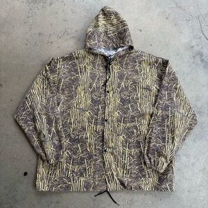 Clarkfield Farmland Camo Hoodie Pull Over Men's XL with Grass Pattern USA